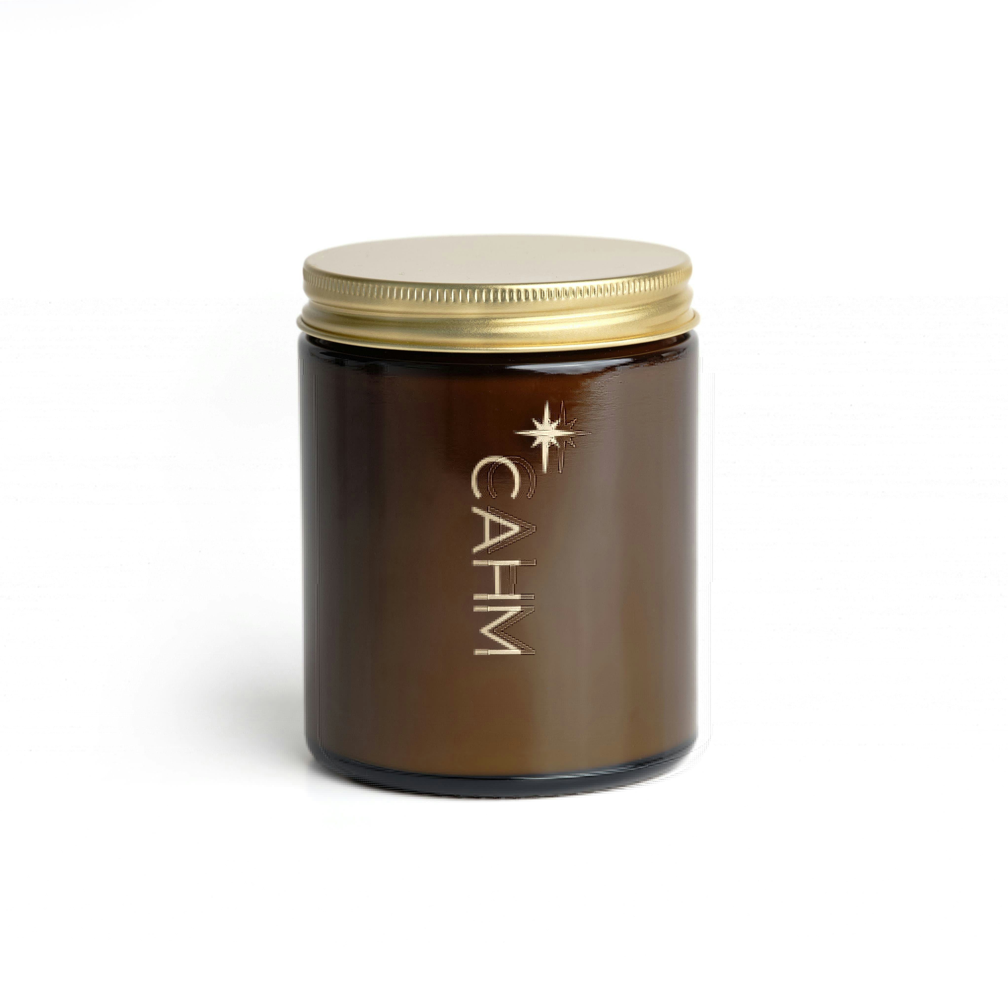 Rackhams Amber Nutmeg, Vanilla & Cinnamon Candle - Jar