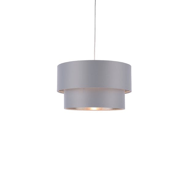 Pagazzi Lighting Grey/Silver Rute & Pendant Shade