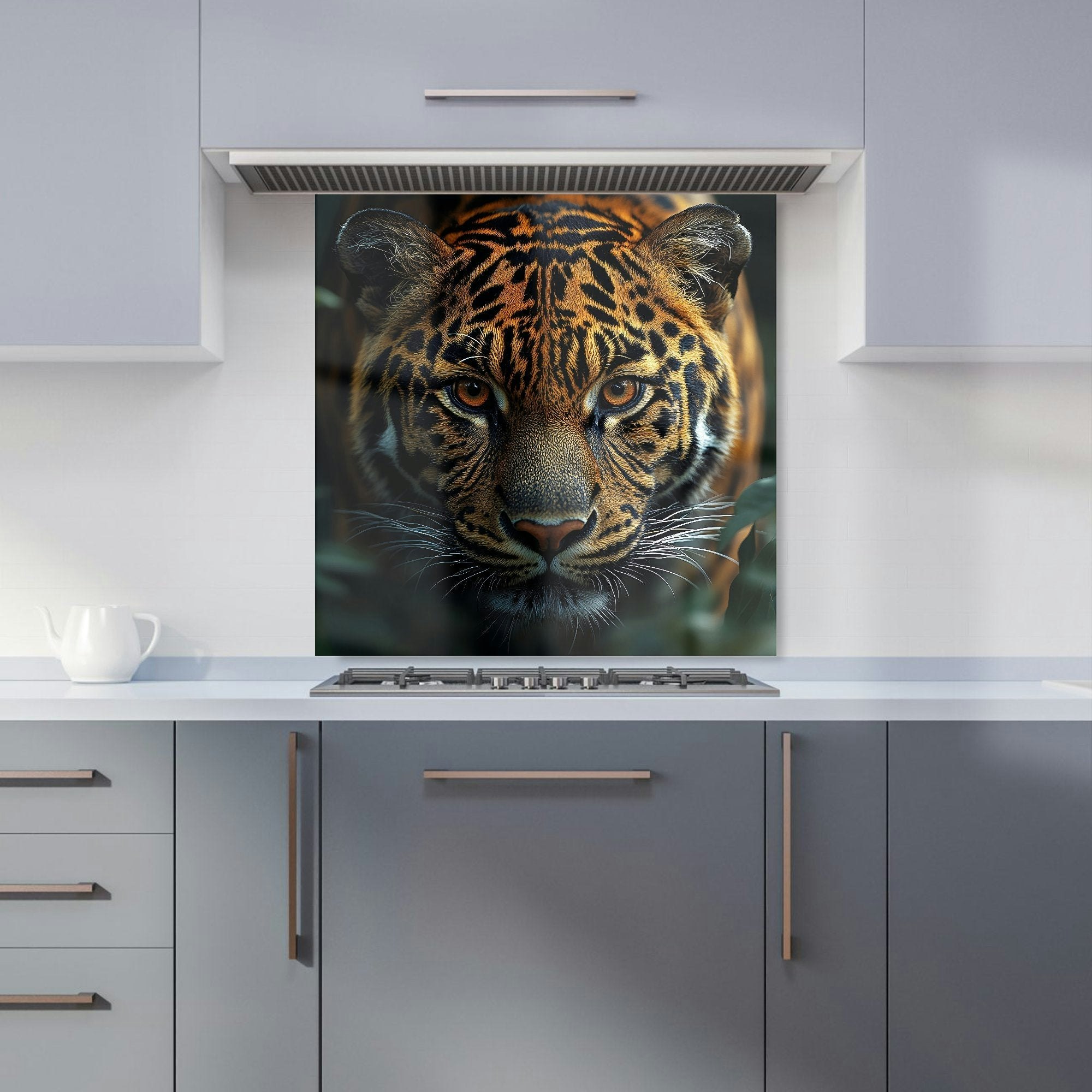 Warren Reed Tiger Kitchen Splashback - W600mm X H600mm