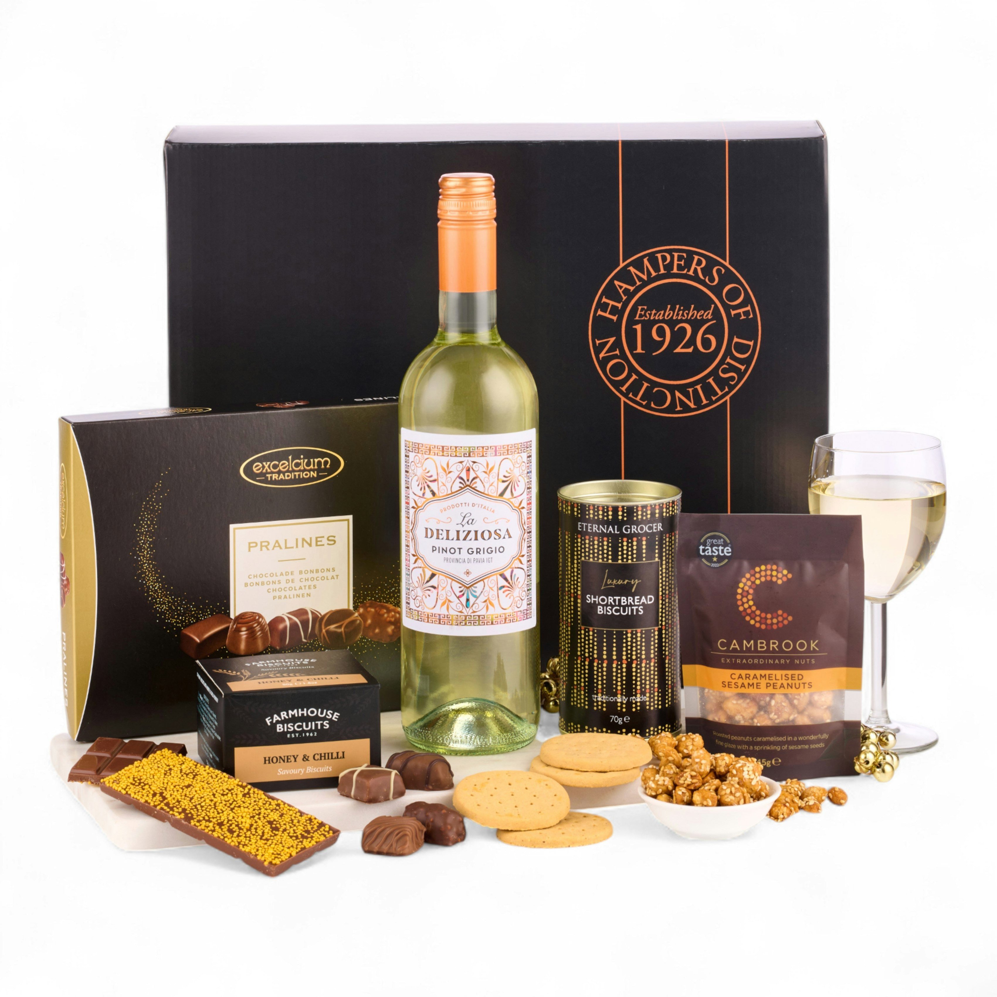 Hampers Of Distinction White The Celebration ( Wine)