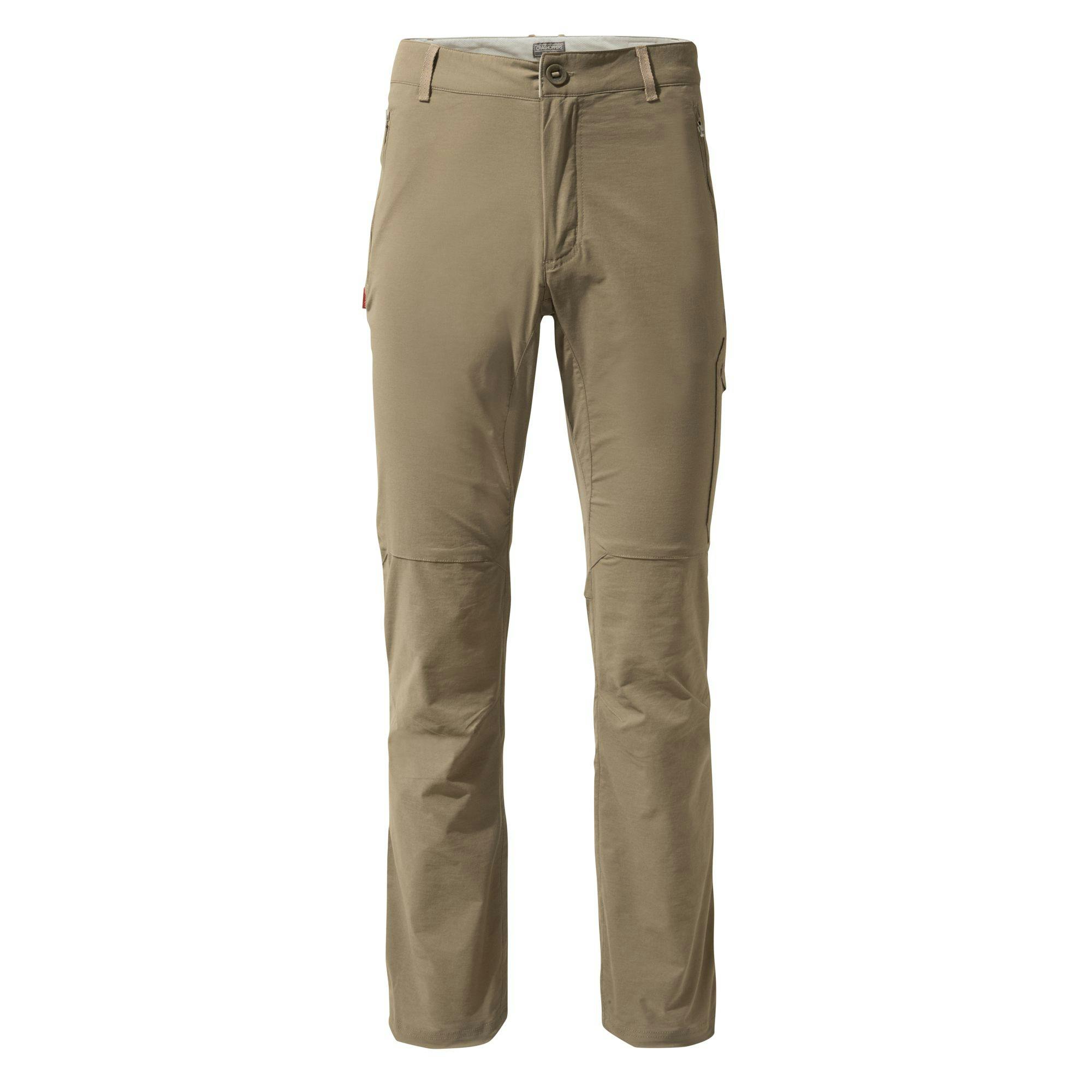 Craghoppers Men's Nosilife Pro Ii Trousers - Pebble - 42S - Pebble - 92% Polyamide/8% Elastane