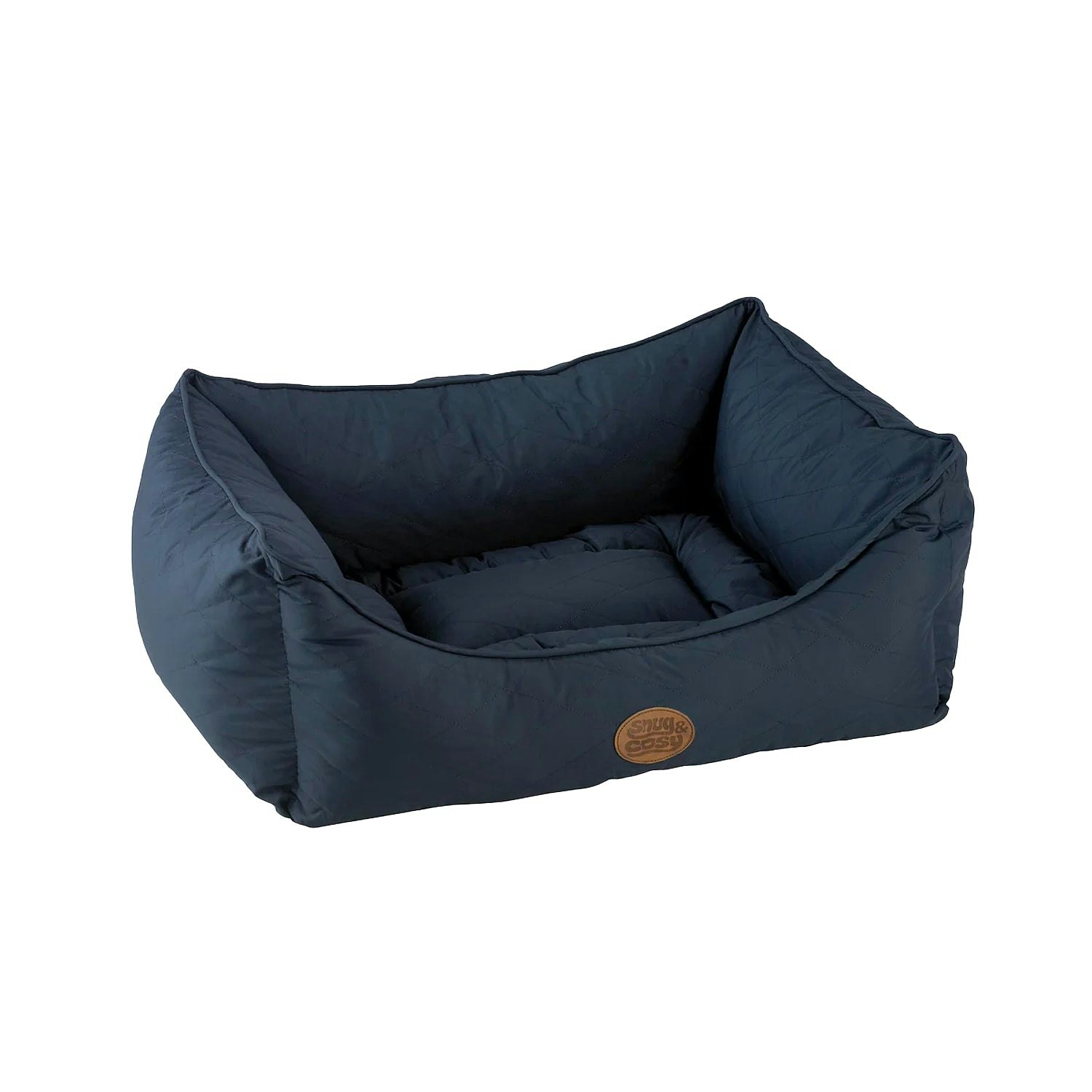 Snug And Cosy Pets Winchester Navy Dog Bed - 42"