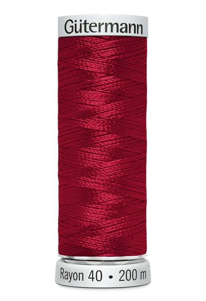 Gutermann No 40 Sulky Rayon Embroidery Thread 200M Rayon Thread Suitable For Embroidery - 1039 - 200 Metres