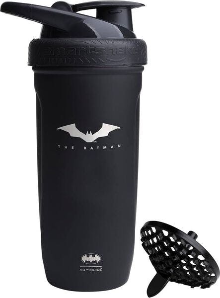 Smartshake Reforce Stainless Steel Dc Comics Shaker Bottle - 900 Ml - Batman - Image 2