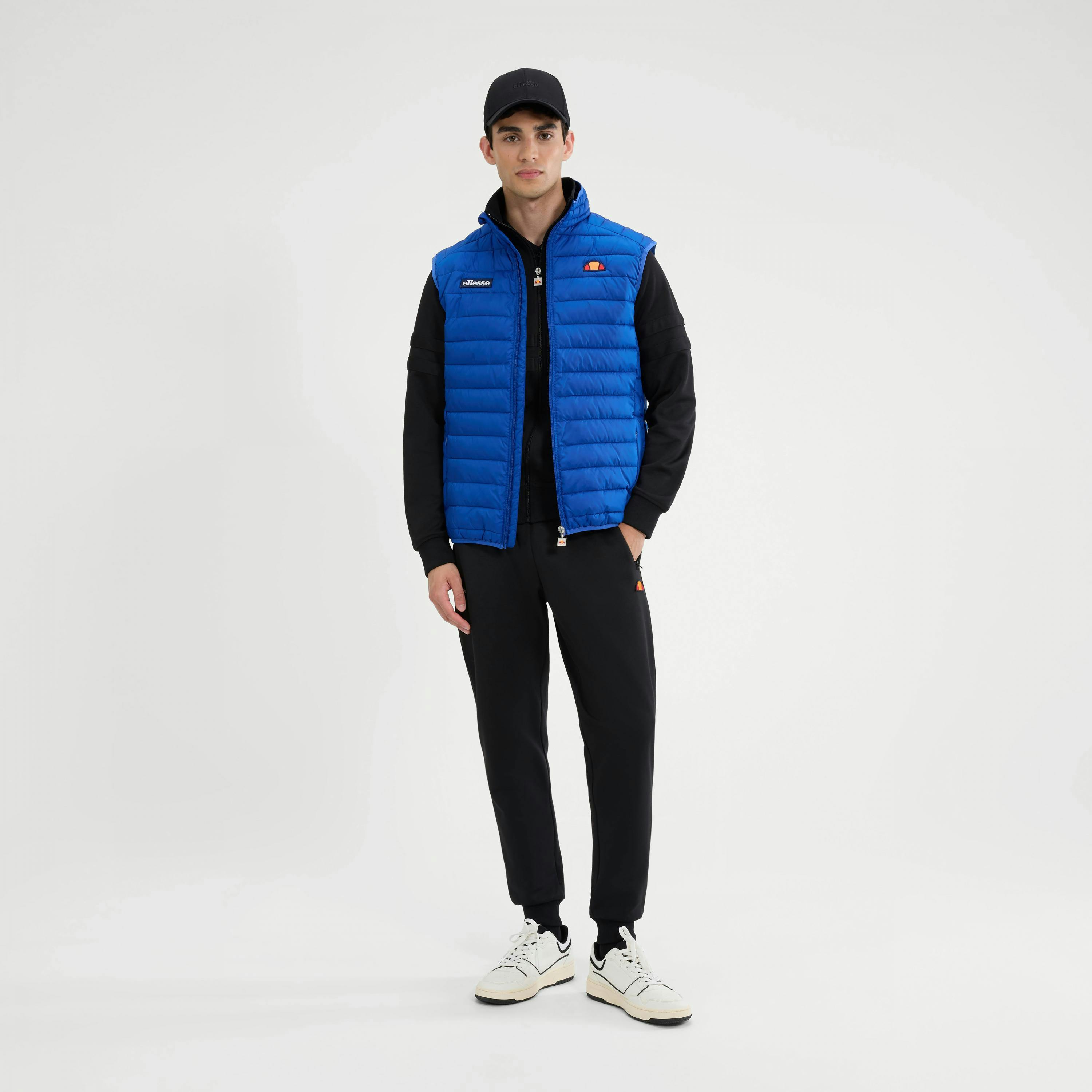 Ellesse Men's Cobalt Bardy Gilet - Xl - 100% Micropoly