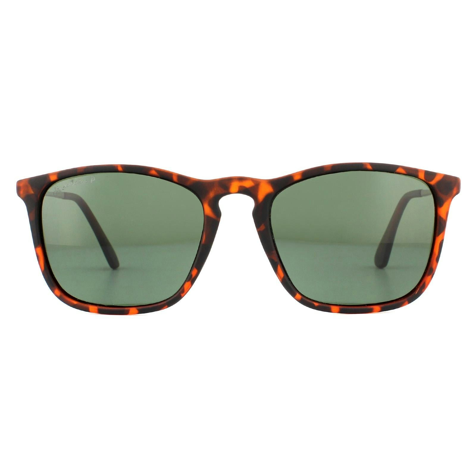 Montana Brown/Green Sunglasses Mp34 B Turtle Rubbertouch G15 Polarised
