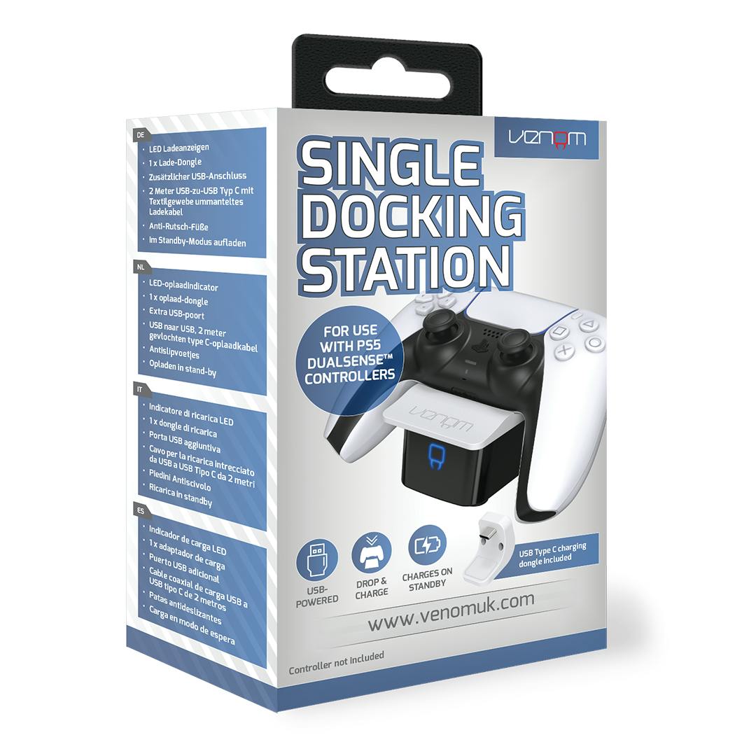 Venom White Ps5 Controller Docking Station In (Ps5)