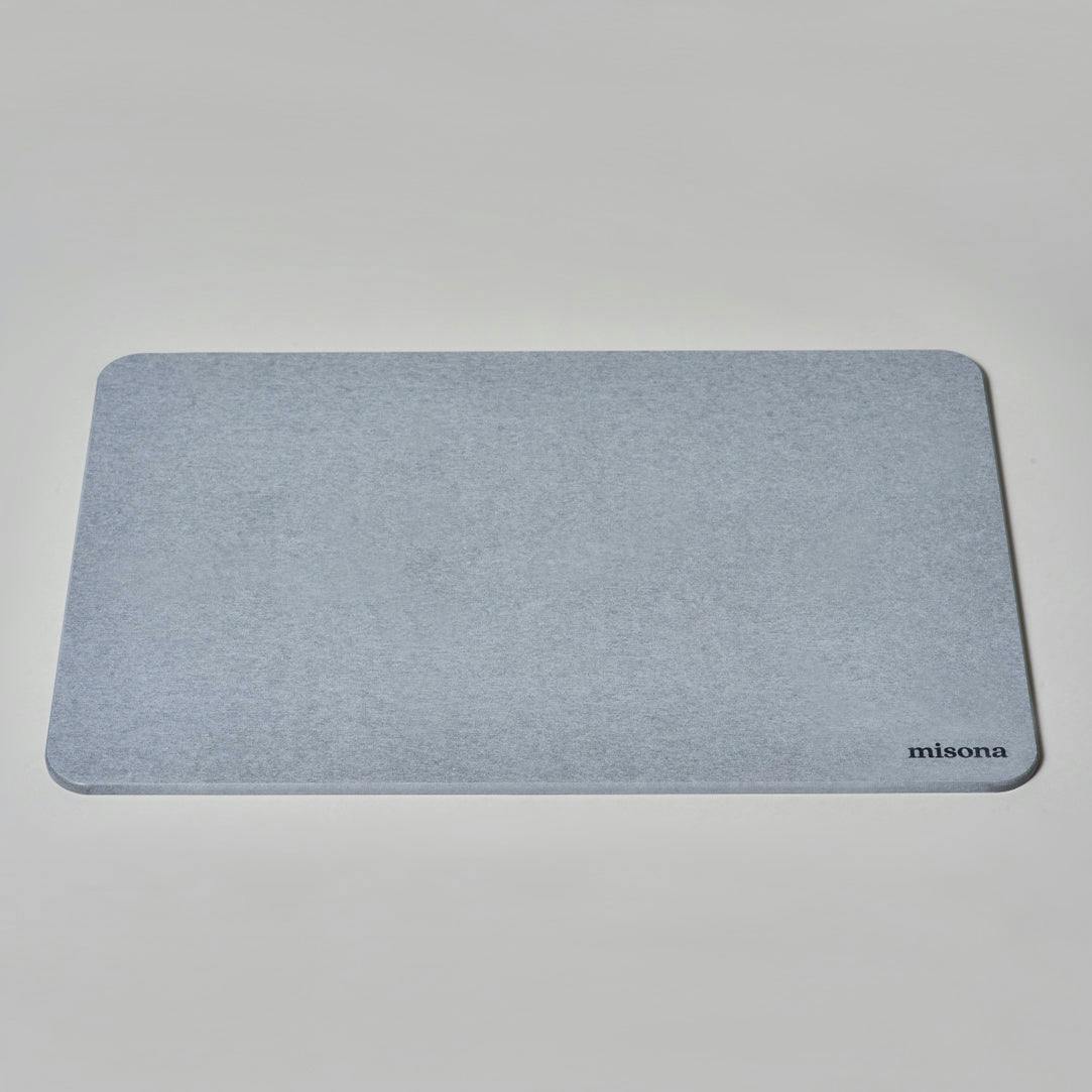 B&Q - Large Stone Bath Mat 50 X 80CmQuick Dry Diatomite Bathroom Mat (Grey) - Image 4