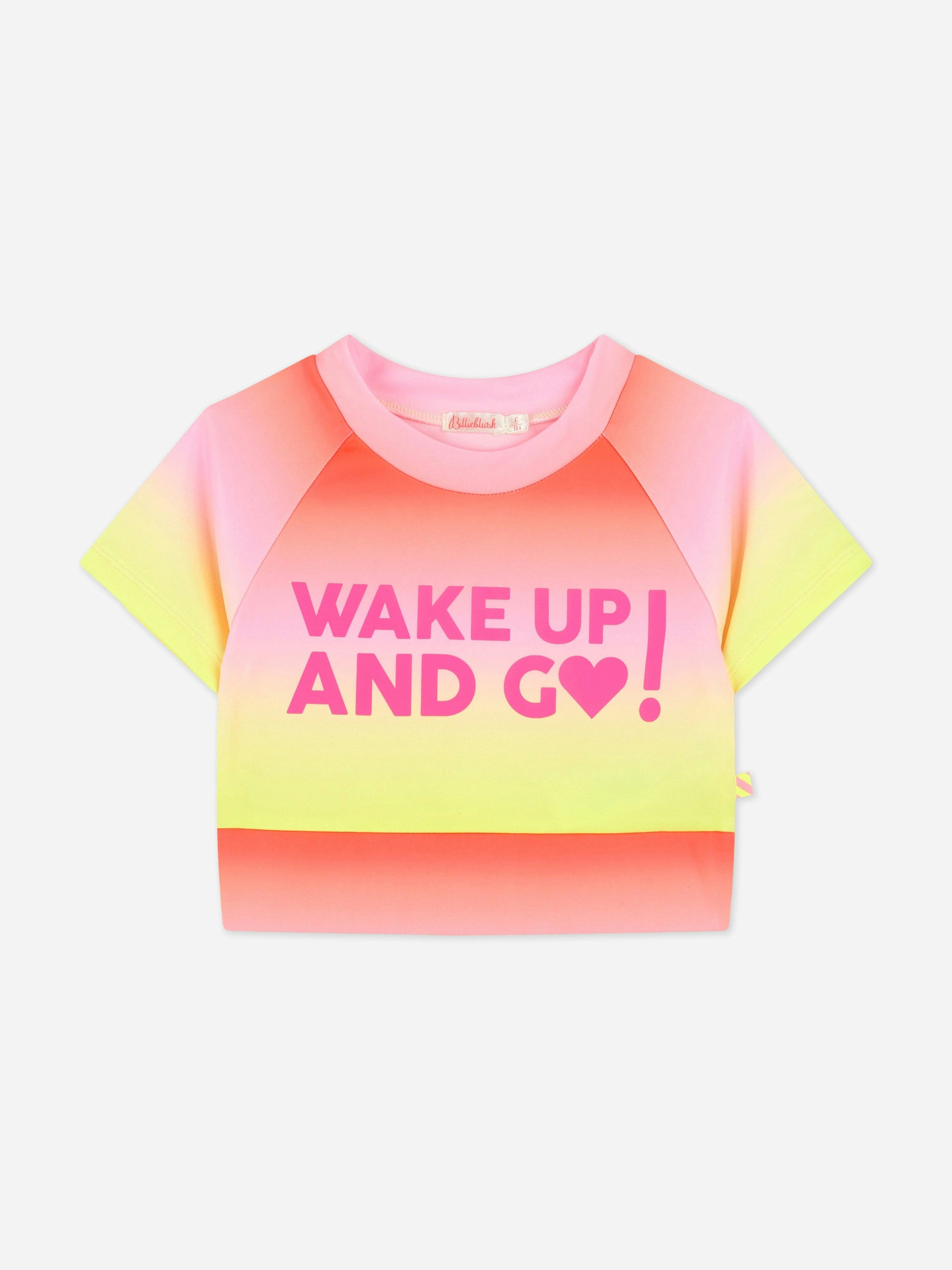 Billieblush Girls Yellow Gradient T-Shirt In - 12 Yrs