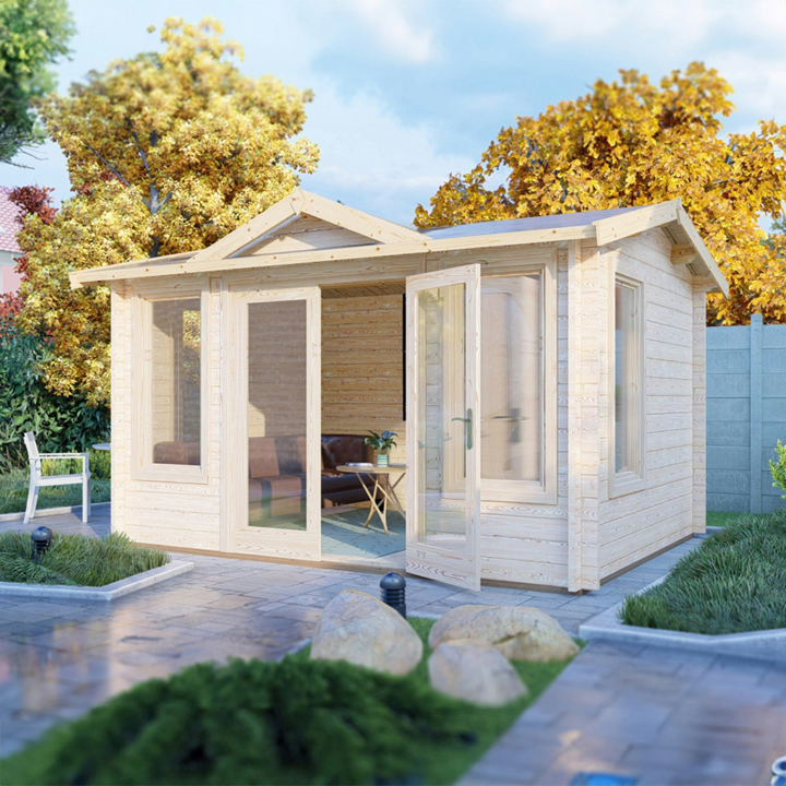 When to consider a summerhouse or log cabin