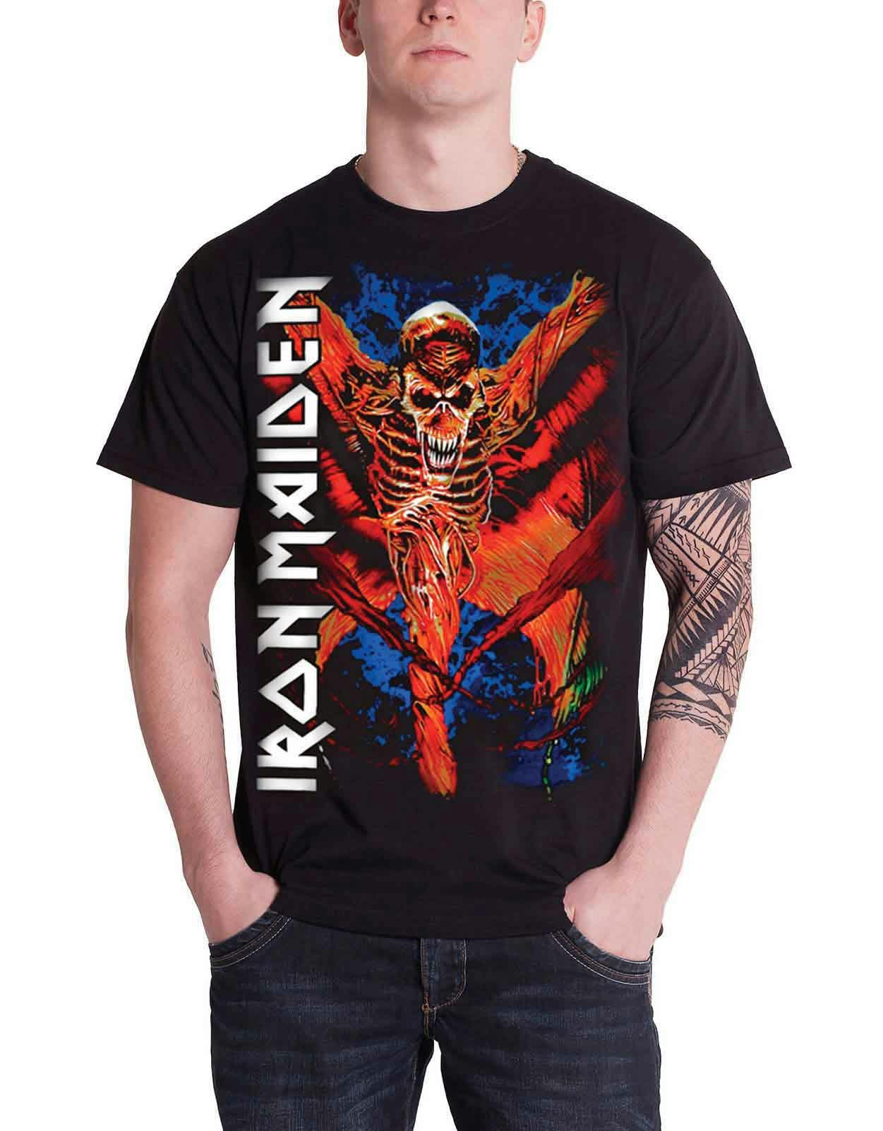 Paradiso Clothing Unisex Black Iron Maiden Vampyr Trooper T Shirt - L