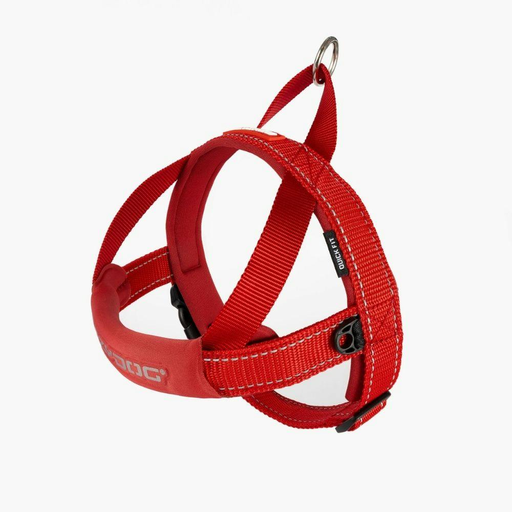 Ezydog Red Quick Fit Dog Harness In - Xs - Xs