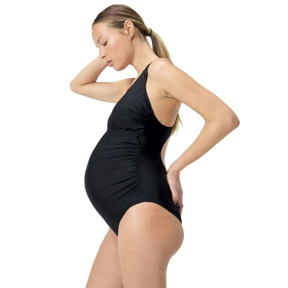 Speedo Black Maternity Fitness Swimsuit - Extra Small