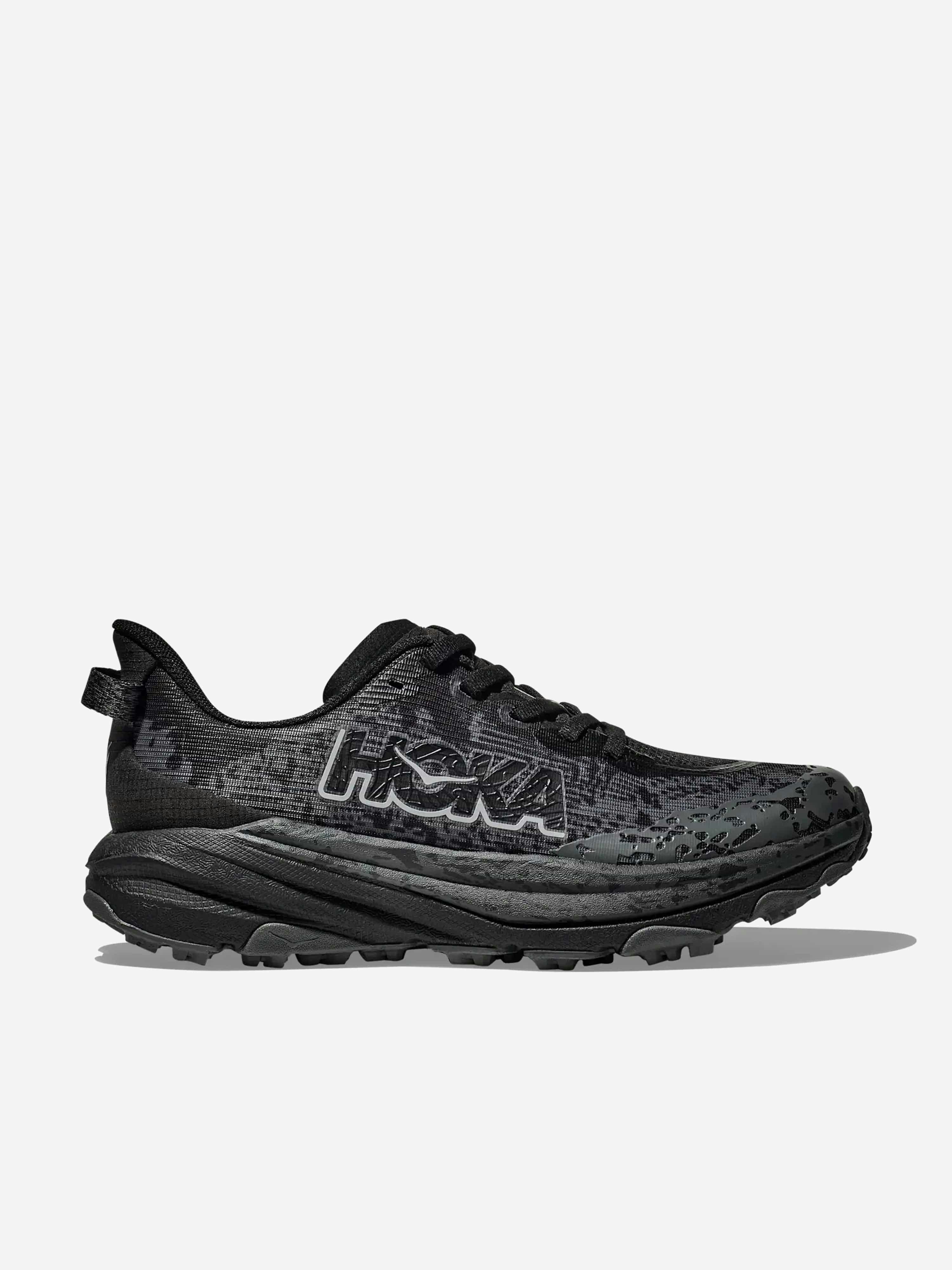 Hoka Black Kids Speedgoat 6 Trainers In - Eu 36.5 Uk 3