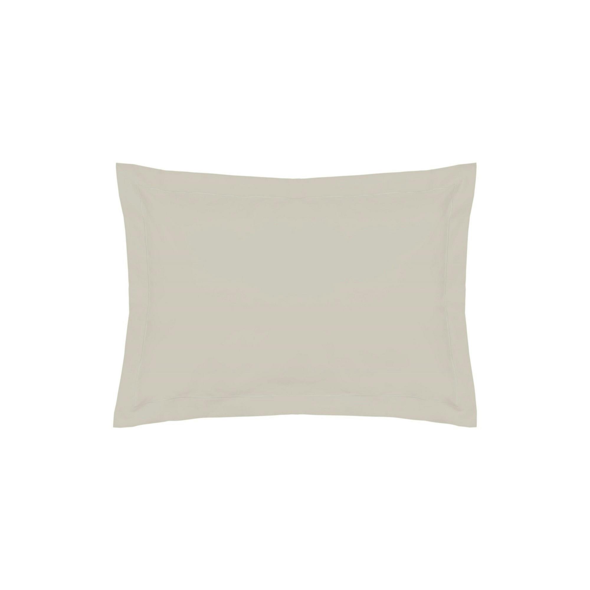 Belledorm 200 Thread Count Egyptian Cotton Oxford Pillowcase - Oyster - One Size - Oyster - 100% Egyptian Cotton