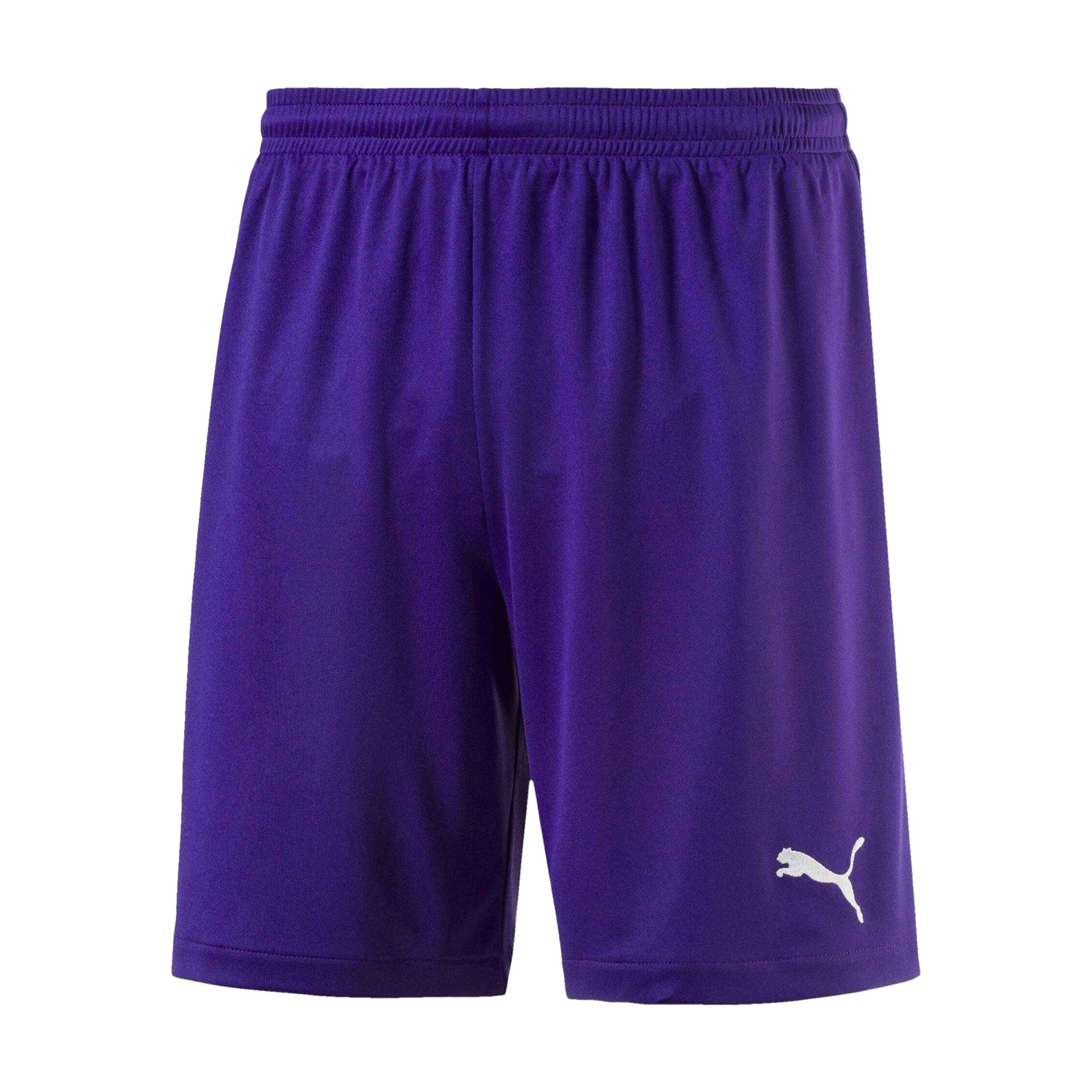 Puma Purple Kids Velize Football Shorts - 11-12 Years - 100% Polyester