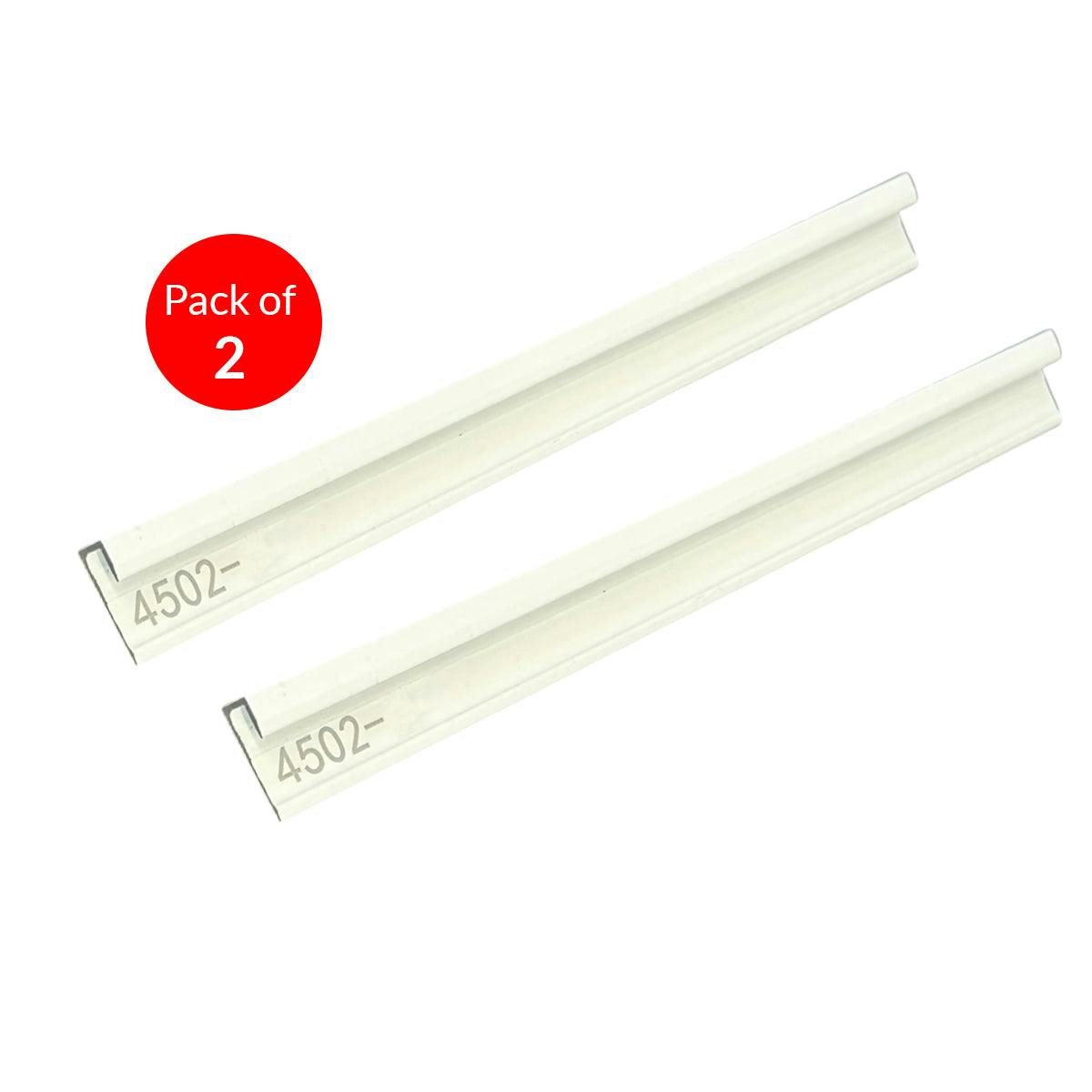 Britwall Aluminium End Trim for 4mm SPC Wall Panels - White - 3000mm Length - Image 4