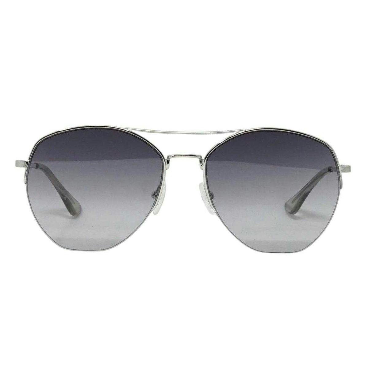 Calvin Klein Men's Silver Smoke Sunglasses - One Size - 100% Mixed