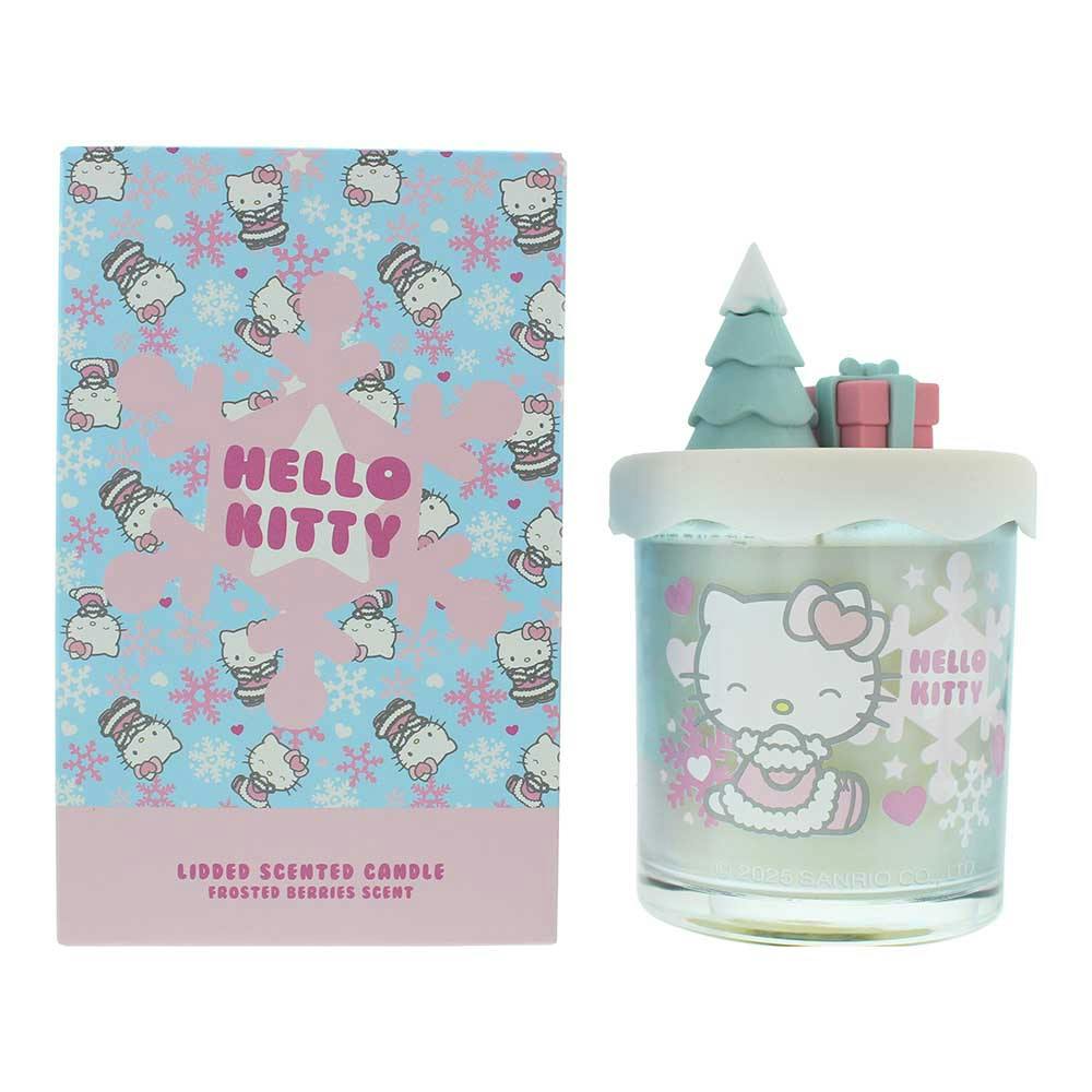 Hello Kitty Seasonal Candle – 213g 1-Wick Candles 35hr Burn Time – Sweet & Floral Fragrances Home Decor, Women Birthday Candle Gift (Frosted Berries) - Image 3