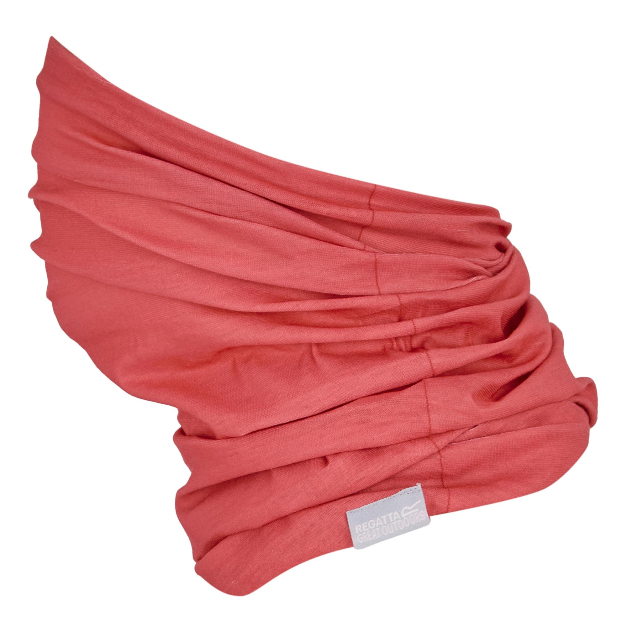 Regatta Unisex Peach Great Outdoors Adults Multitube Scarf / Neckwarmer - Bloom - Bloom - One Size - 100% Polyester