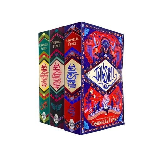 Chicken House The Inkheart Trilogy Collection Cornelia Funke 3 Books Set Pack - Inkheart, Inkspell, Inkdeath