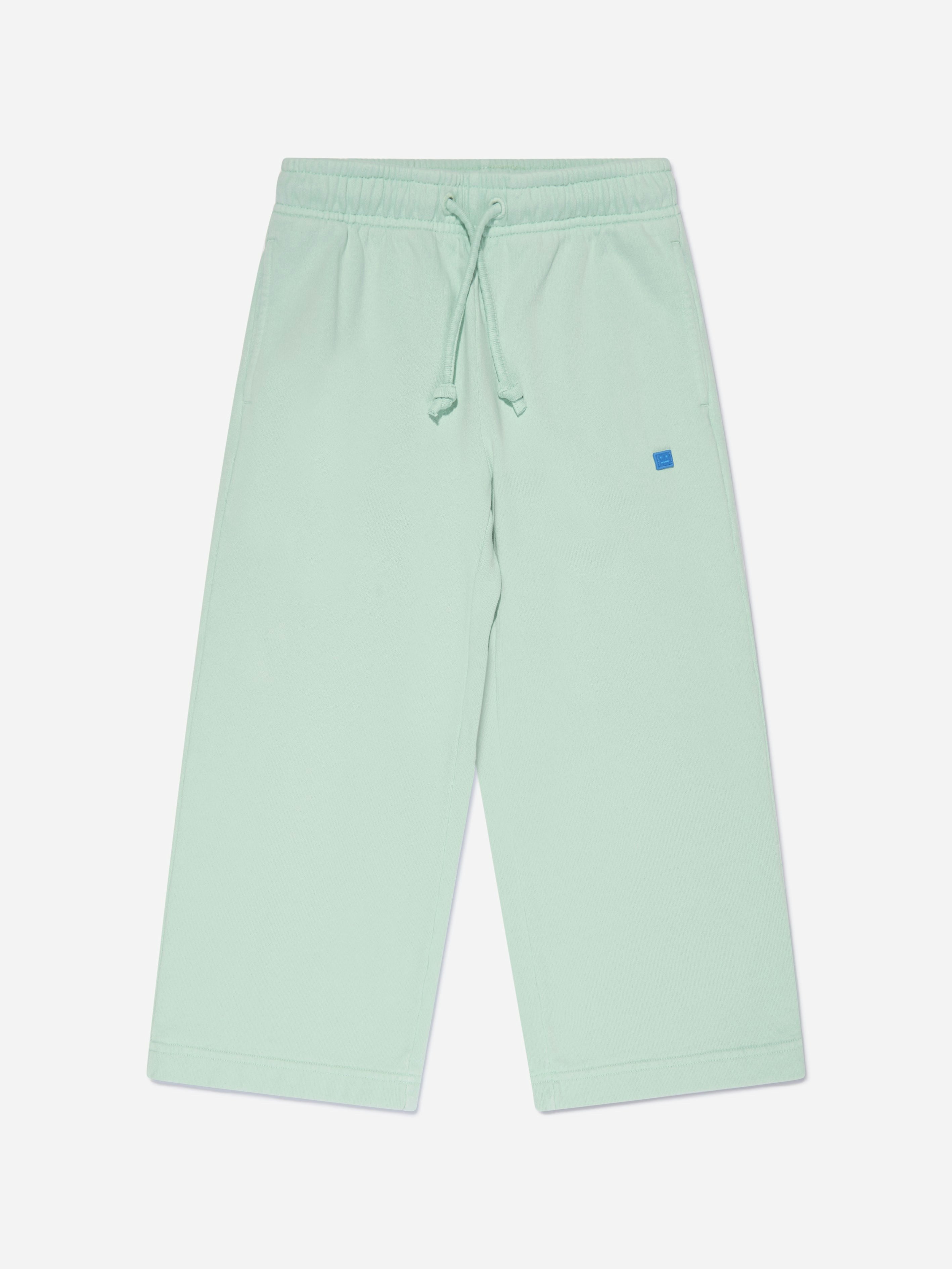 Acne Studios Unisex Kids Green Kids Logo Joggers In - 6 - 8 Yrs
