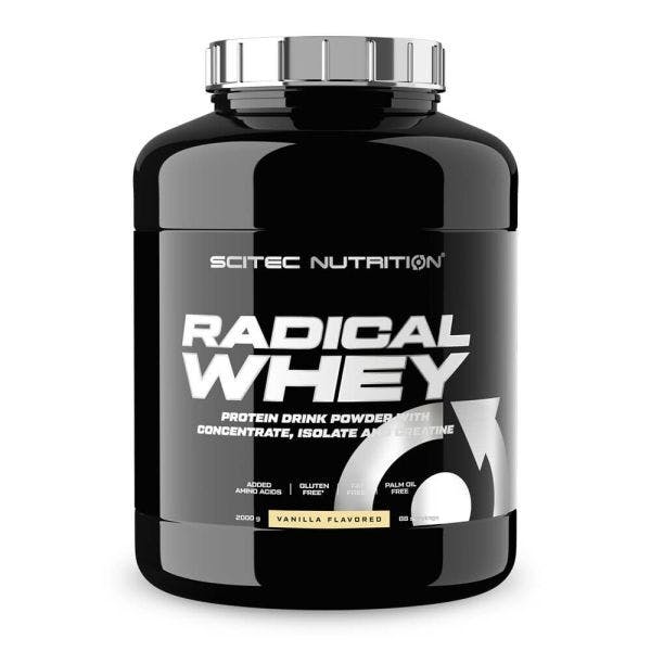 Scitec Radical Whey, Vanilla - 2000G
