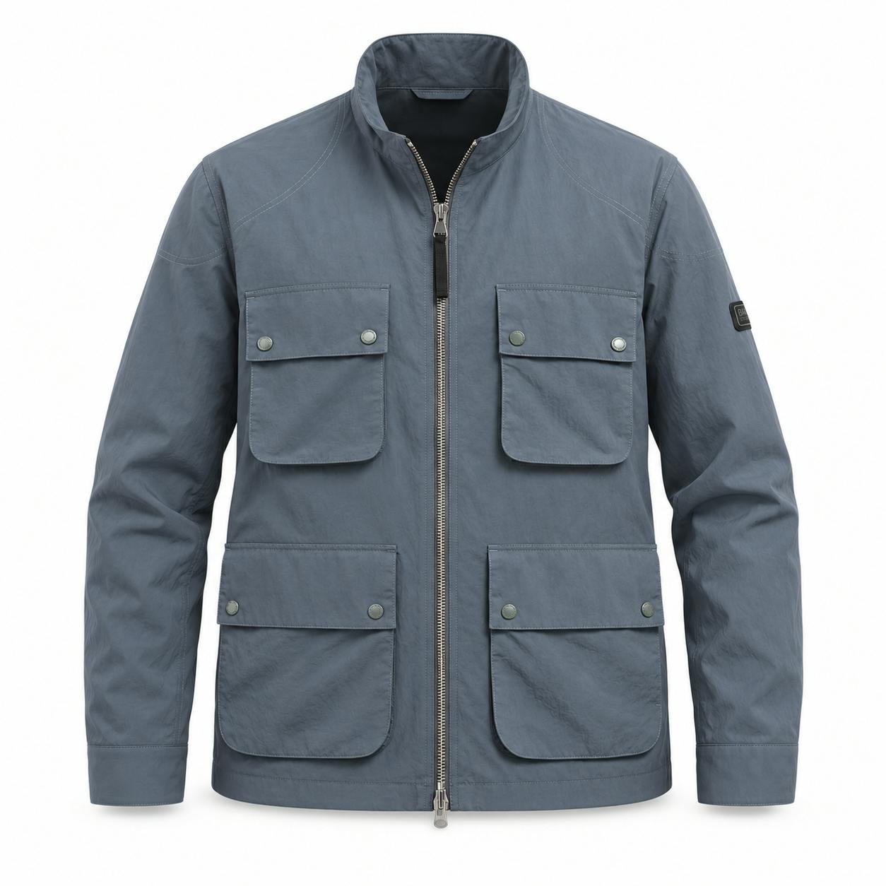 Barbour Light International Course Showerproof Jacket Washed Charcoal - M