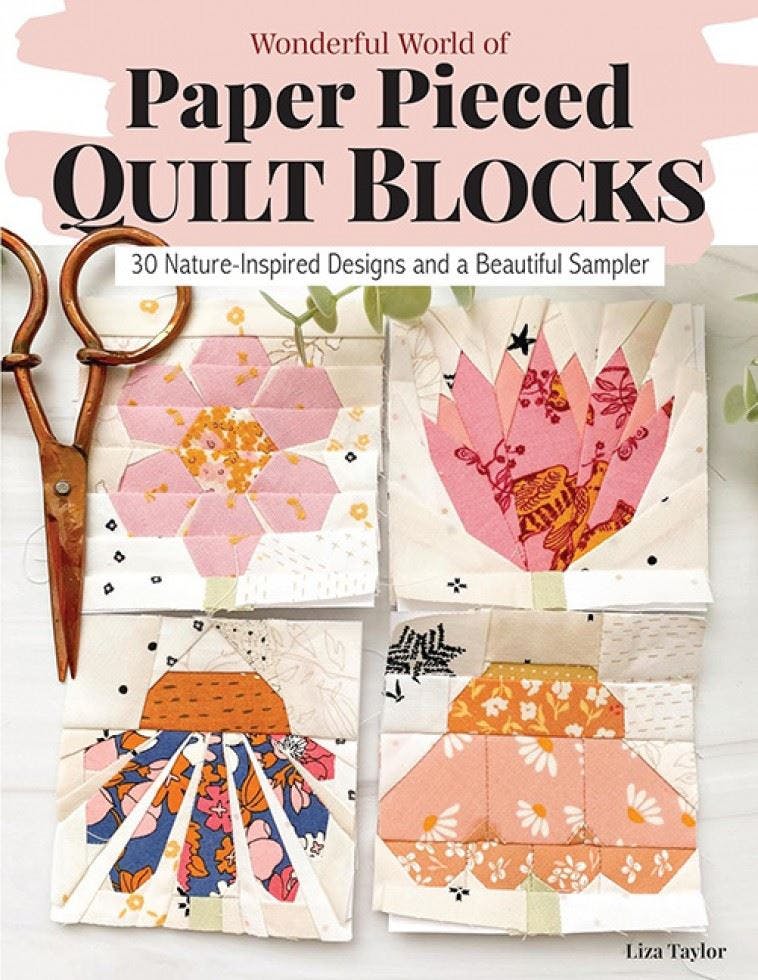 Wonderful World of Paper-Pieced Quilt Blocks by Liza Taylor - - Image 9