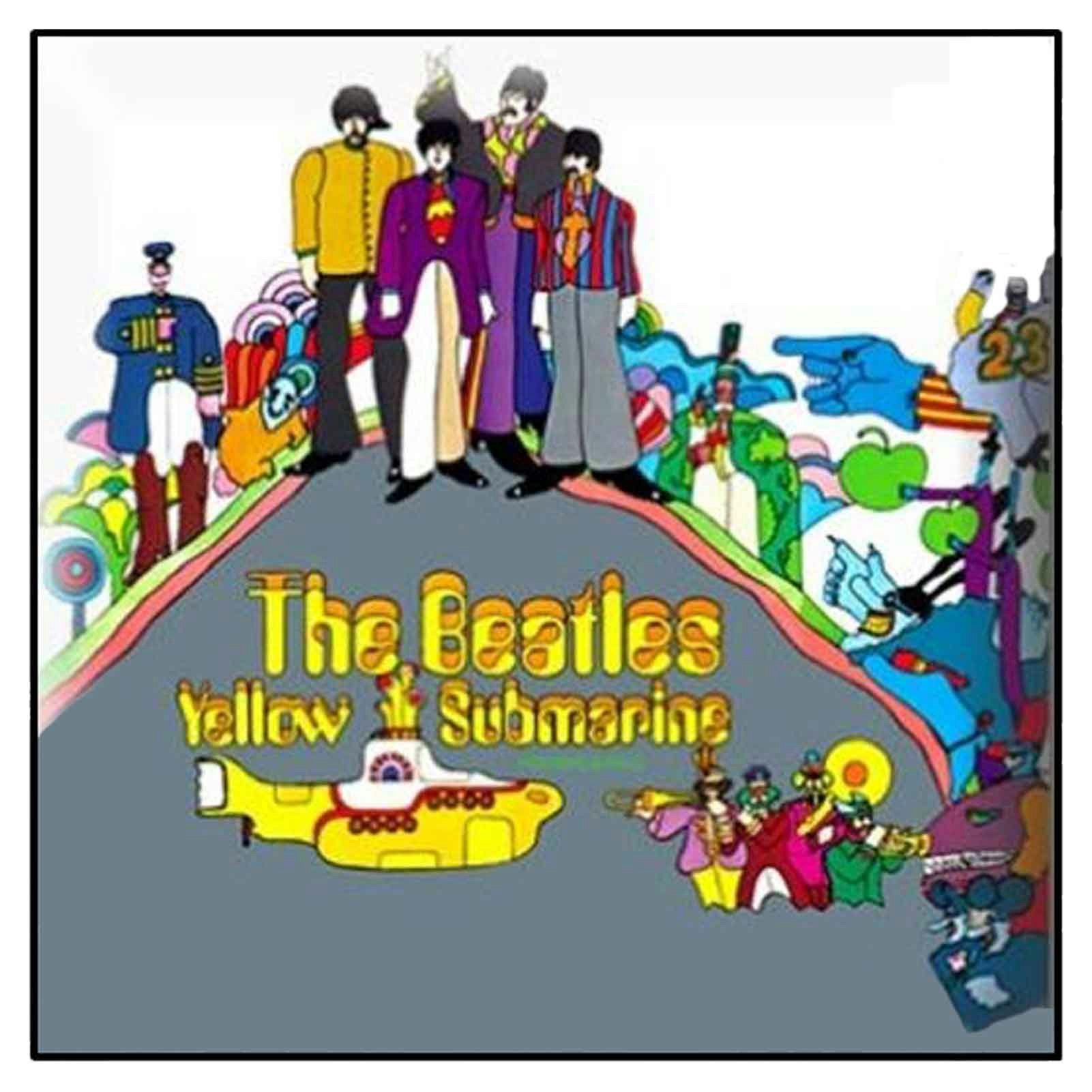 Paradiso Clothing Yellow The Beatles Submarine Pin Badge