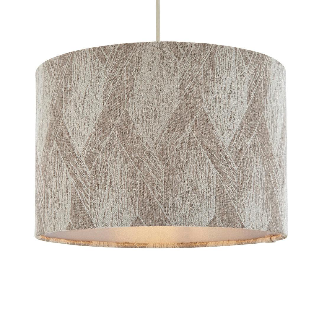 Rackhams Silver Parisa Jaquard 30Cm Shade