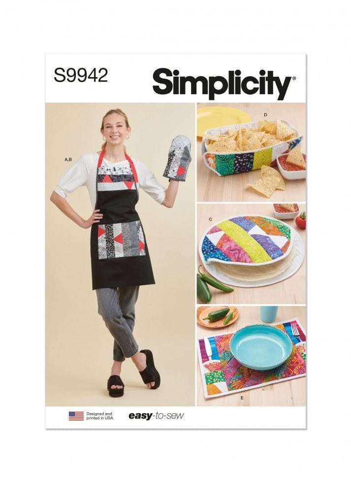 Simplicity Sewing Pattern 9942, Accessories Os (One Size) - Easy - Os (One Size)