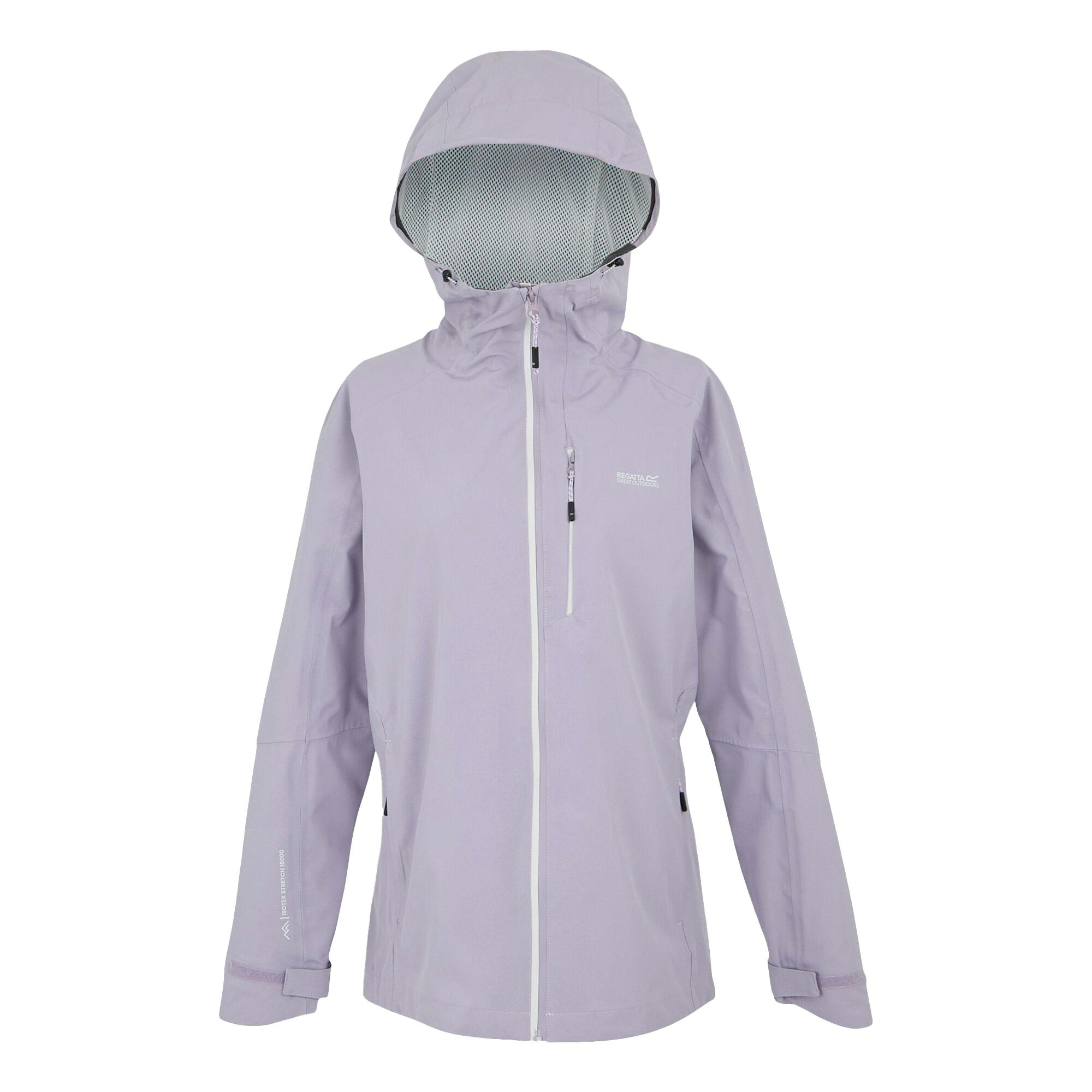 Regatta Women's Wisteria/Lilac / Birchdale Ii Waterproof Jacket - Hint - 26 Uk - Hint - 100% Polyester