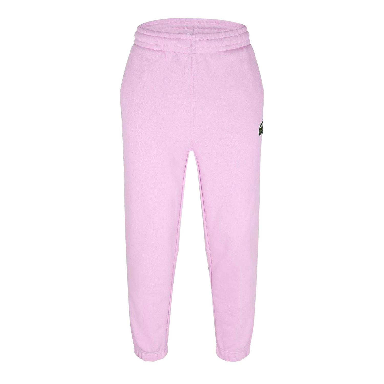Lacoste Women's Pink Cotton Blend Jogging Bottoms - Xxs R - 100% Mixed