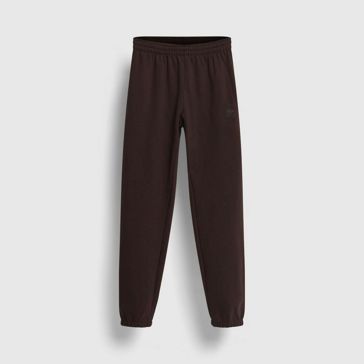 Umbro Men's Brown Relaxed Fit Jogging Bottoms - Chocolate - Chocolate - M - 70% Cotton/30% Polyester