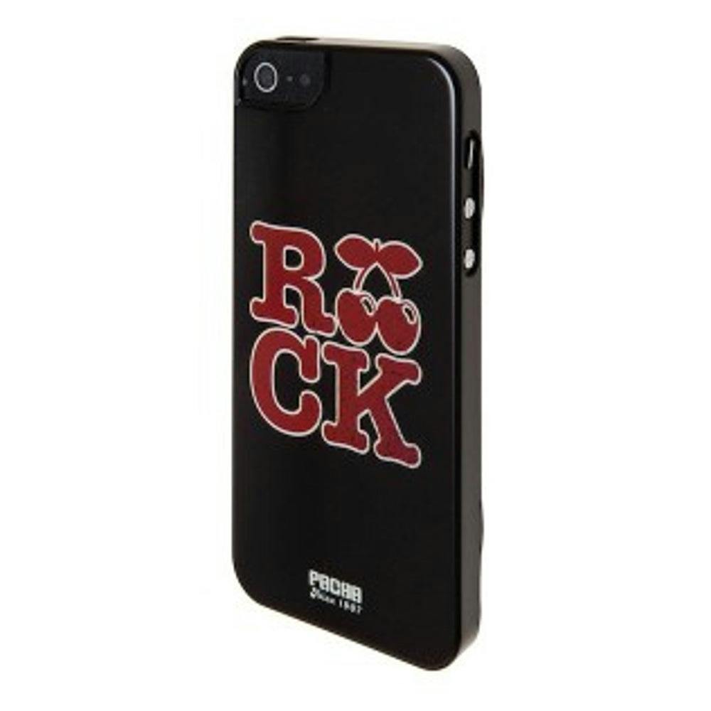 Pacha Black/Red Ibiza Iphone 5 5S Case With Cherry Rock Logo