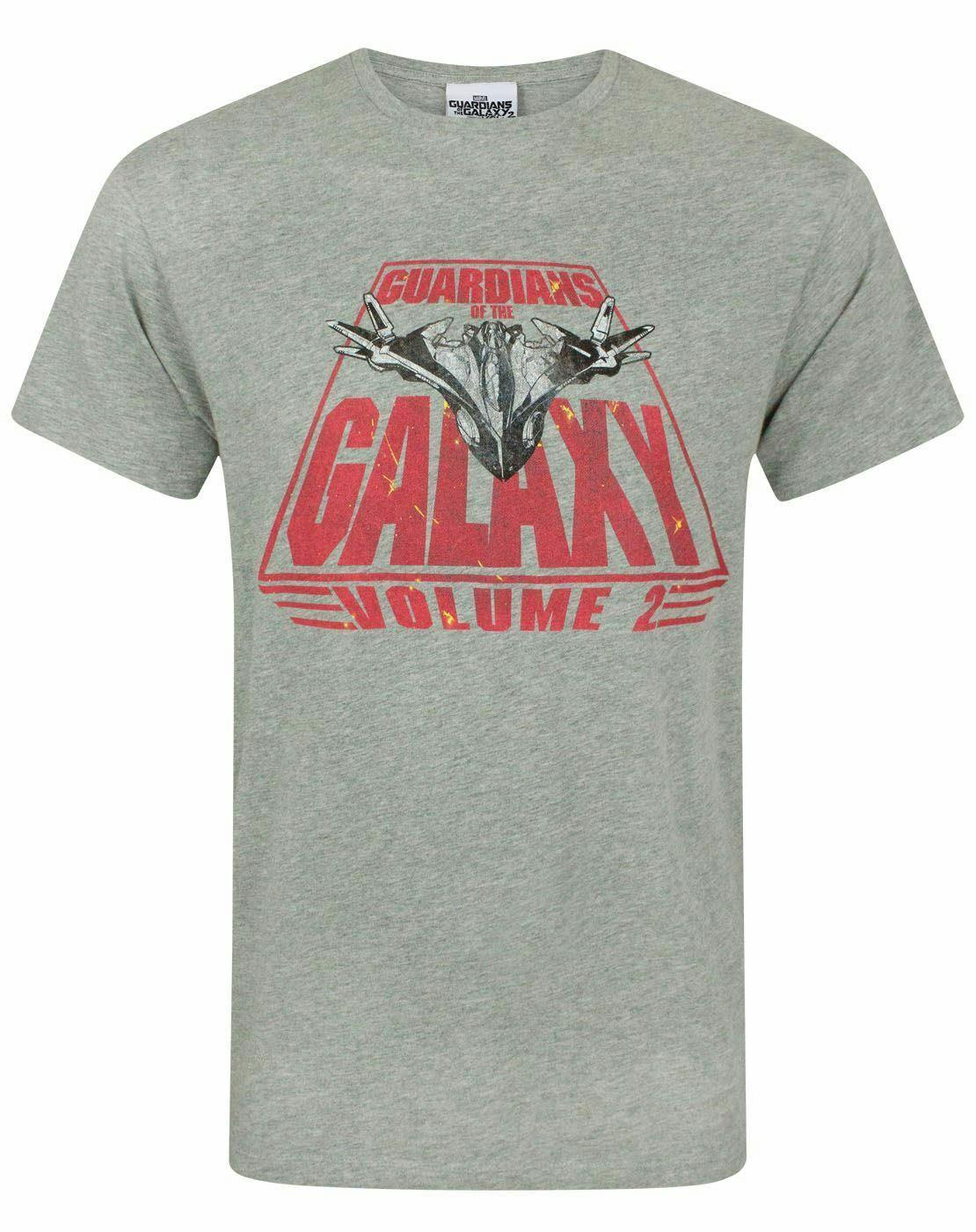 Vanilla Underground Men's Grey Marvel Logo Short Sleeved T-Shirt - XX-Large