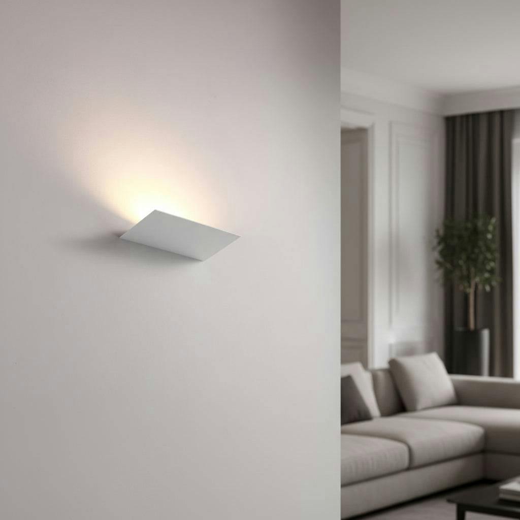 Rackhams White/Light 12 Watt Led Indoor Up Wall