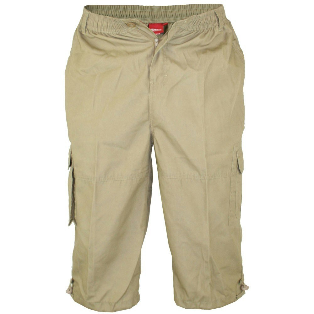 Duke Men's D555 Mason Kingsize Cargo Shorts - Sand - Sand - 8XL