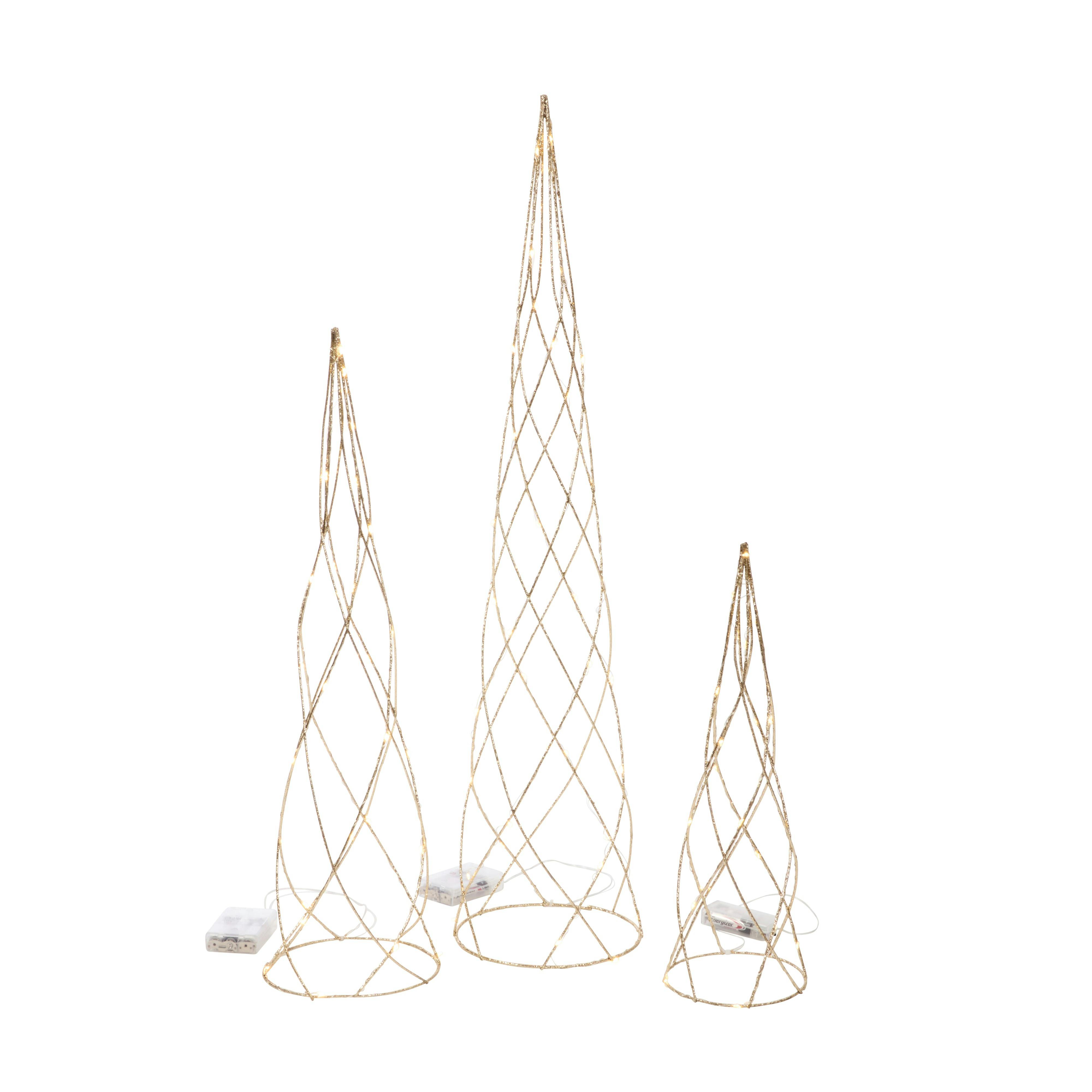 Mysmartbuy Spiral Treebelisk Set Of 3 - One Size - Image 3