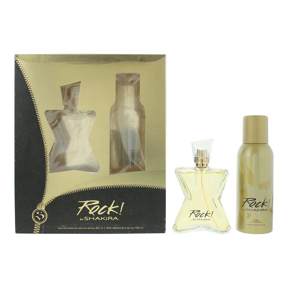 Shakira Light Rock! 2 Piece Gift Set: Eau De Toilette 80Ml - Deodorant Spray 150Ml