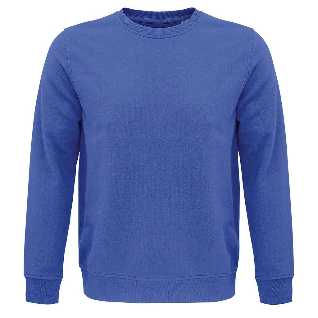SOLS Unisex Adult Comet Organic Sweatshirt (Royal Blue) - Size Medium - Image 3
