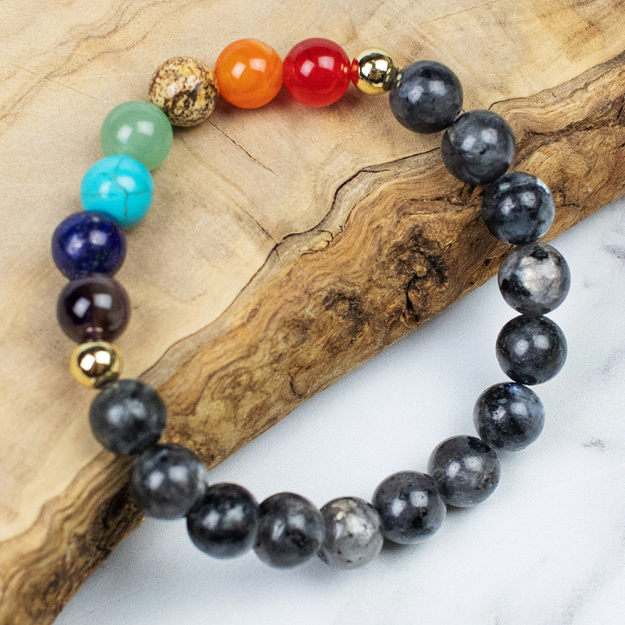 Myga Bead, Stone & Crystal Bracelets Bracelet - Clarity