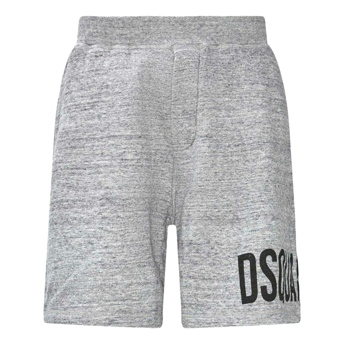 Dsquared2 Men's Grey Relaxed Fit Casual Shorts - L - 100% Cotton