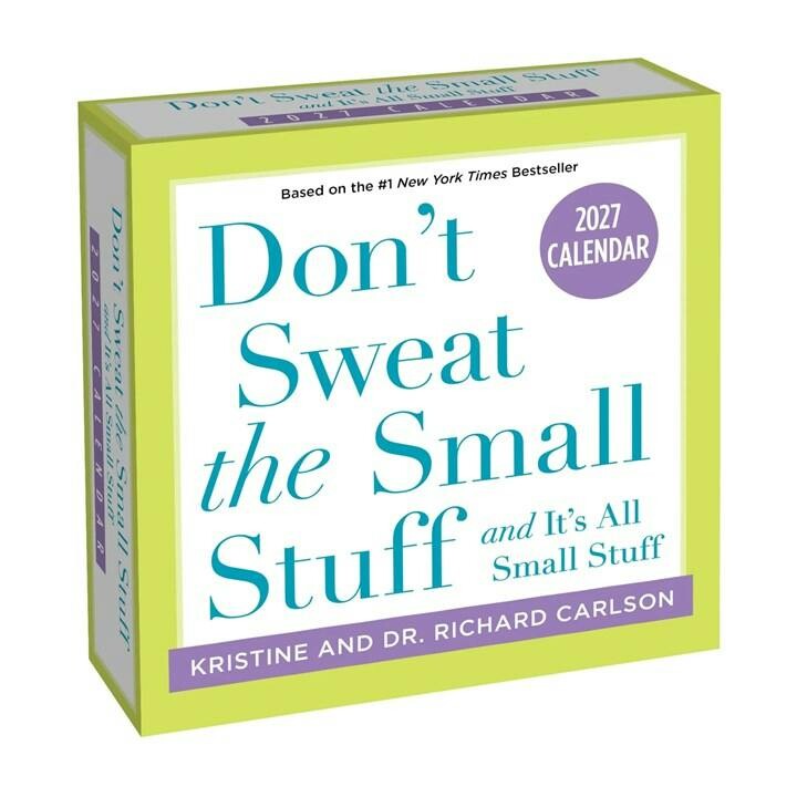 Don't Sweat The Small Stuff Desk Calendar 2027 - Image 8