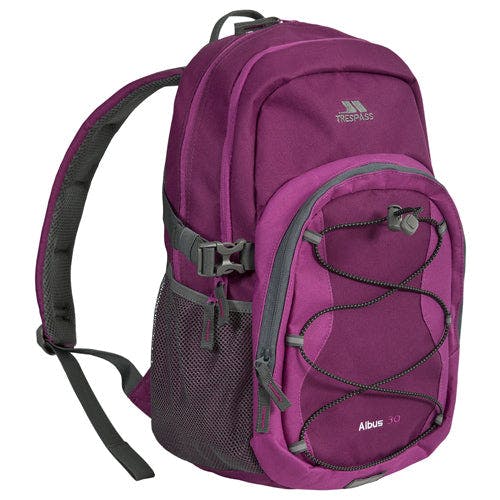 Trespass Albus 30Litre Rucksack - Grape Wine - Image 6
