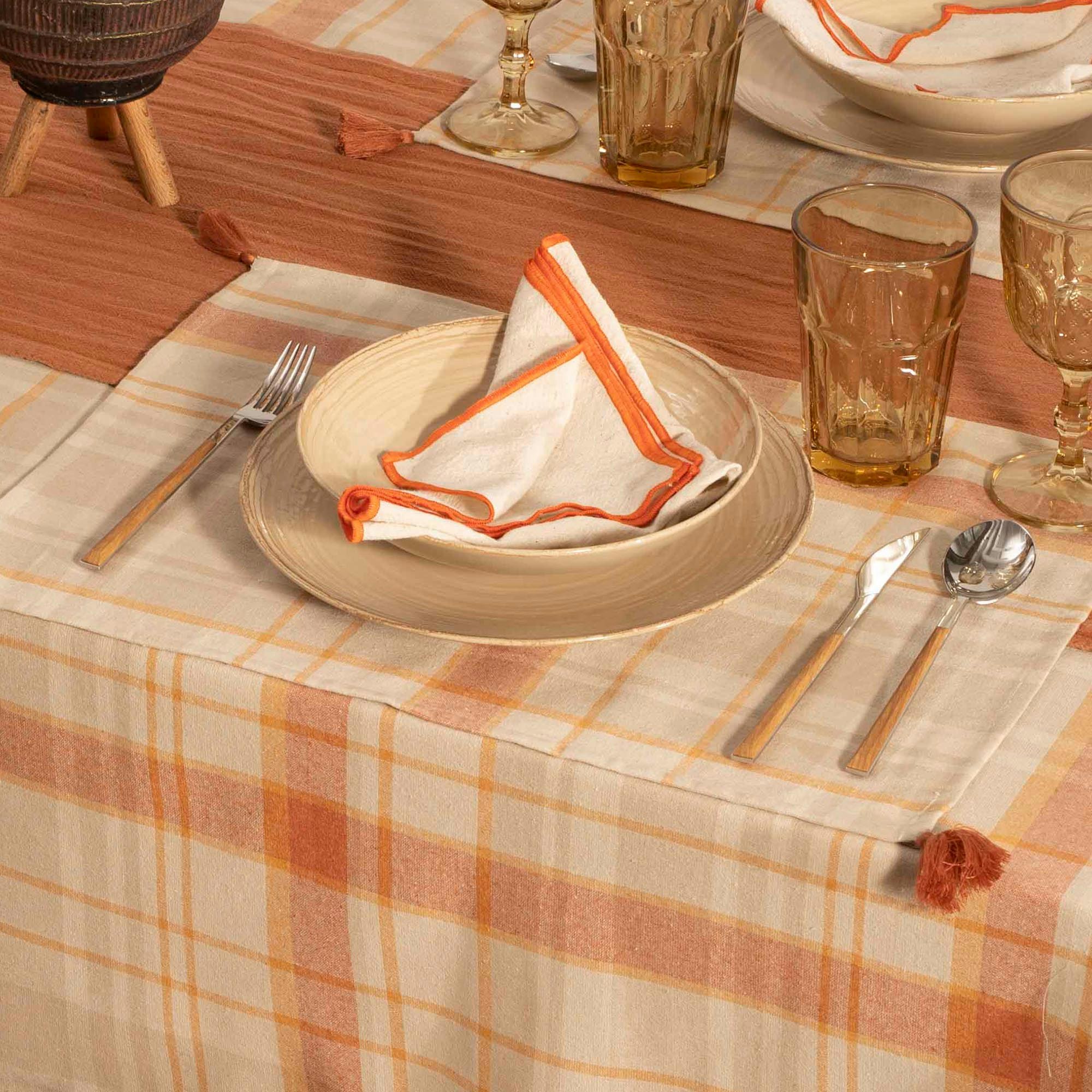 Rozi Plaid Placemats (Set Of 4)
