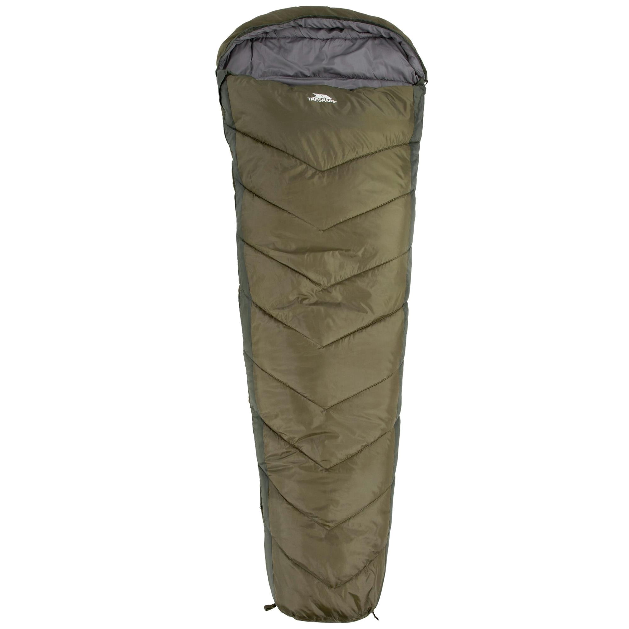Trespass Doze 3 Season Sleeping Bag - Chive - One Size