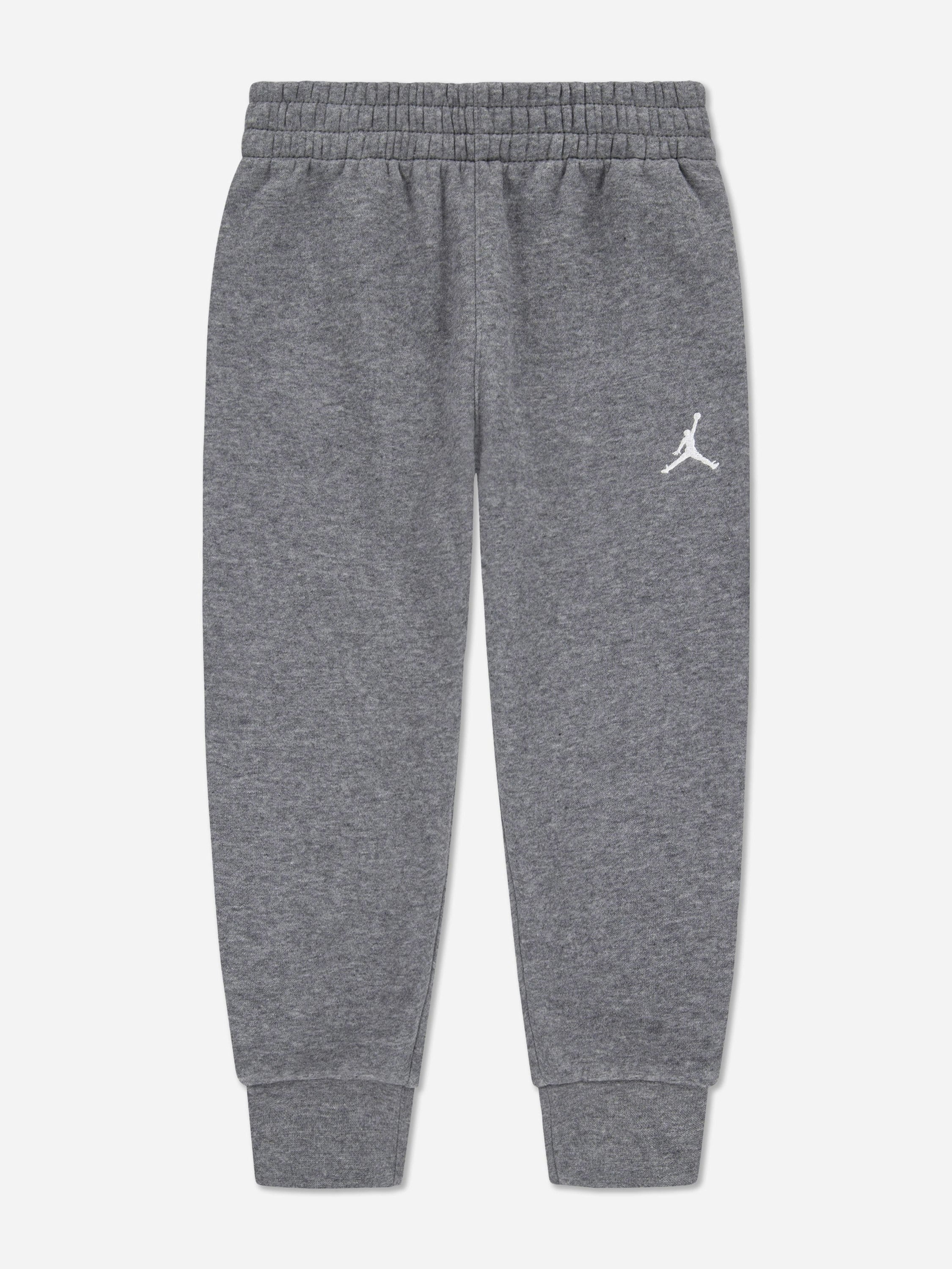 Jordan Boys Grey Mj Brooklyn Fleece Essential Joggers In - 13 - 15 Yrs