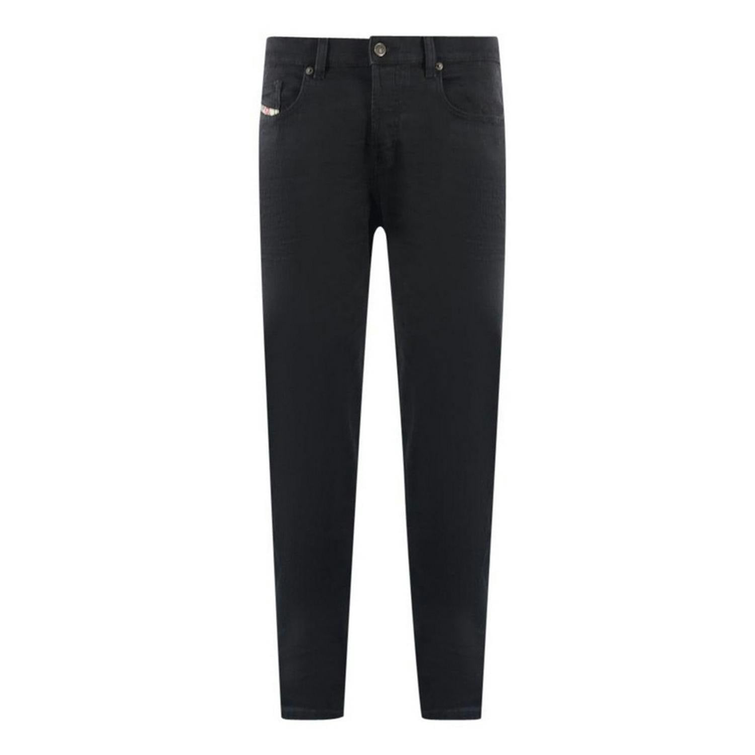 Diesel Men's Black D-Viker Jeans - 31R - 100% Cotton